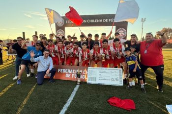 Frutillar se corona campeón Sub 15 del Nacional de Fútbol 7