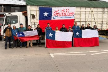 Municipalidad de Frutillar entrega 10 toneladas de ayuda humanitaria en Penco