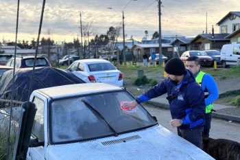 Municipalidad de Frutillar refuerza fiscalización de vehículos abandonados